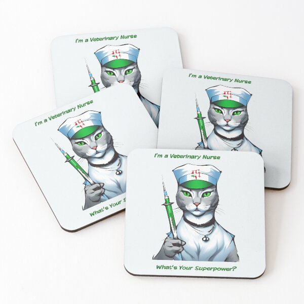 Item preview, I'm a Veterinary Nurse, What's Your Superpower? designed and sold by @ndrys.