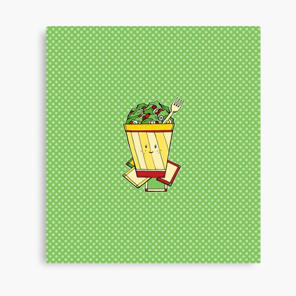 Salad Canvas Print