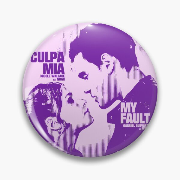 Item preview, Nicole Wallace as noah Gabriel Guevara as Nick culpa mia / my fault 2023 movie themed graphic design by ironpalette designed and sold by ironpalette.