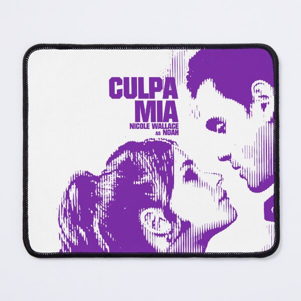 Item preview, Nicole Wallace as noah Gabriel Guevara as Nick culpa mia / my fault 2023 movie themed graphic design by ironpalette designed and sold by ironpalette.