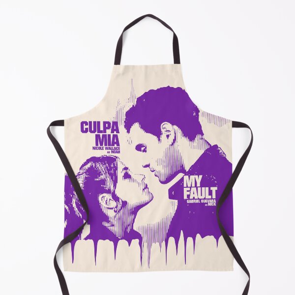 Item preview, Nicole Wallace as noah Gabriel Guevara as Nick culpa mia / my fault 2023 movie themed graphic design by ironpalette designed and sold by ironpalette.