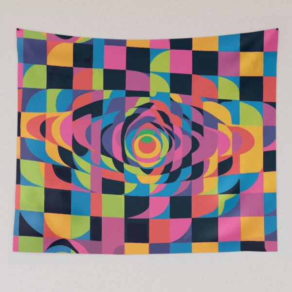 Item preview, Abstract hypnotic pattern designed and sold by Prints-of-Art.