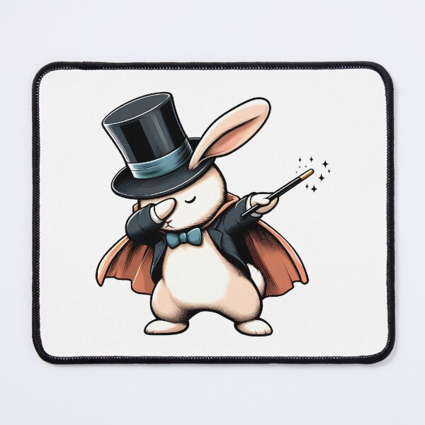Item preview, Dabbing bunny magician rabbit designed and sold by Animalpetslover.