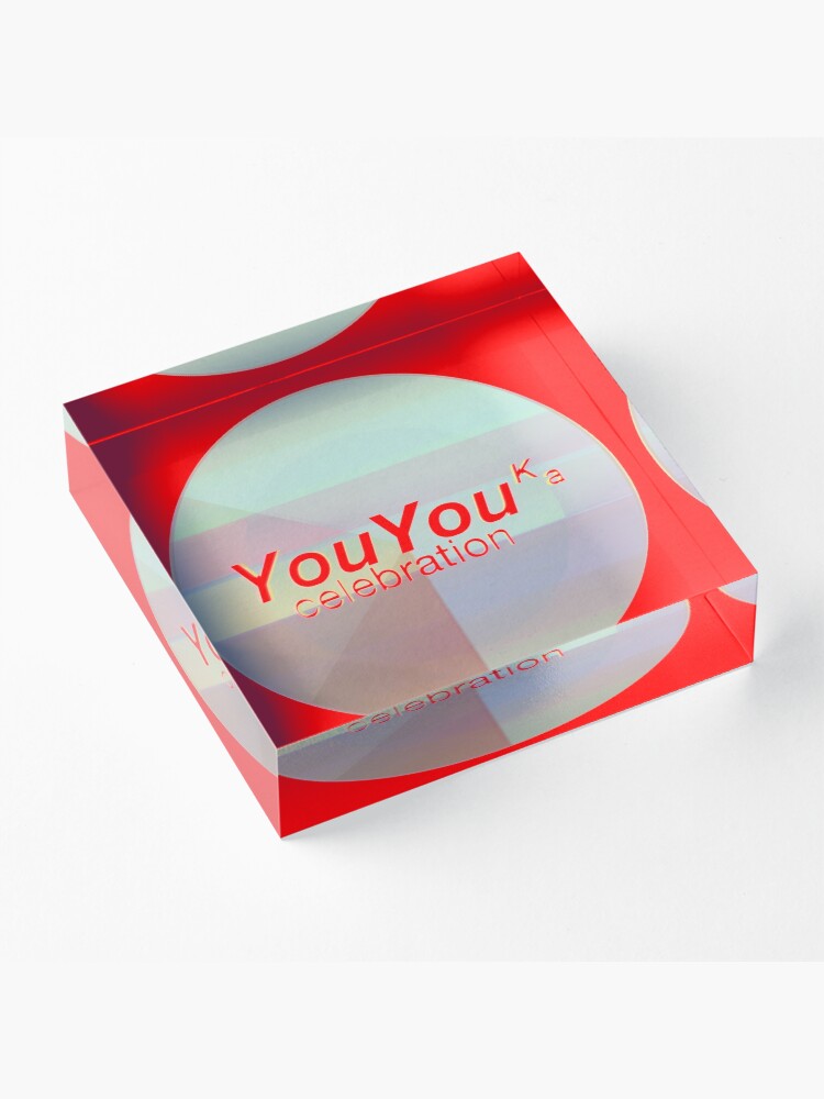 Alternate view of YouYouka sunrise 5 Acrylic Block