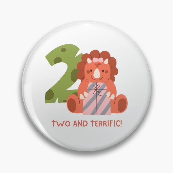 Item preview, Two and Terrific 2nd Birthday  designed and sold by ozdilh.