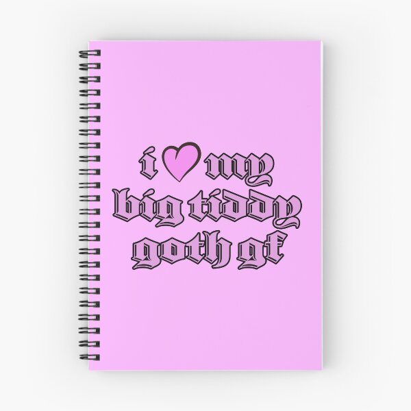 Item preview, i Love My Big Tiddy Goth GF meme shitpost bbygirl senpai waifu anime emo heart design designed and sold by morgan138.