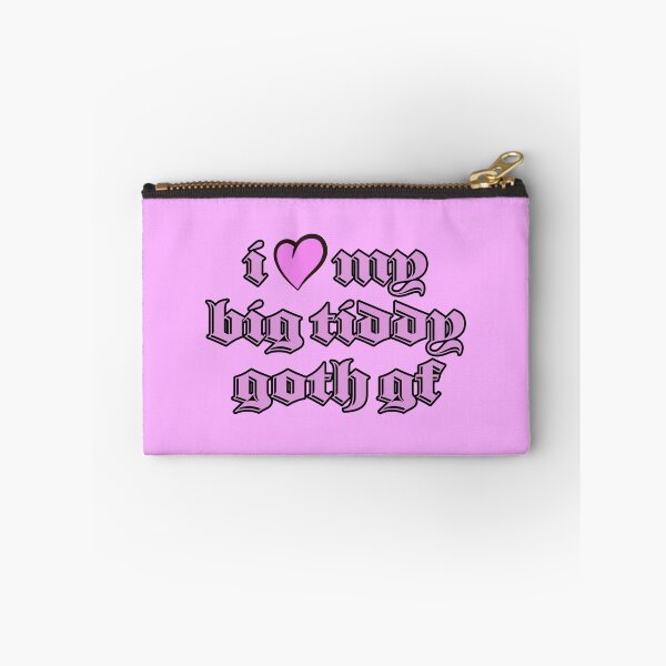 Item preview, i Love My Big Tiddy Goth GF meme shitpost bbygirl senpai waifu anime emo heart design designed and sold by morgan138.