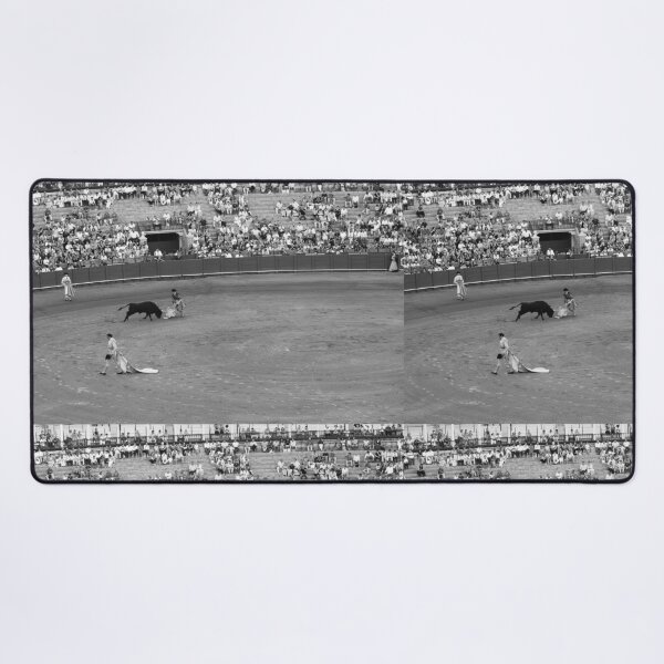 Item preview, Charging Bull Maestranza Black and White designed and sold by eddiebarronshop.