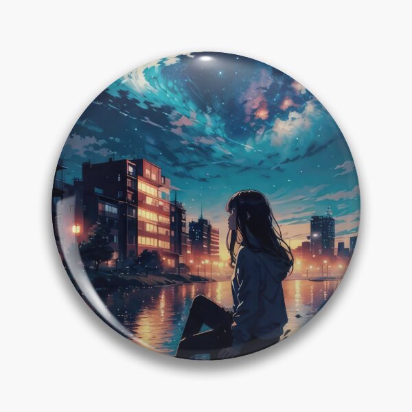 Artikelvorschau, Nighttime Reflections Anime entworfen und verkauft von momosstyle.