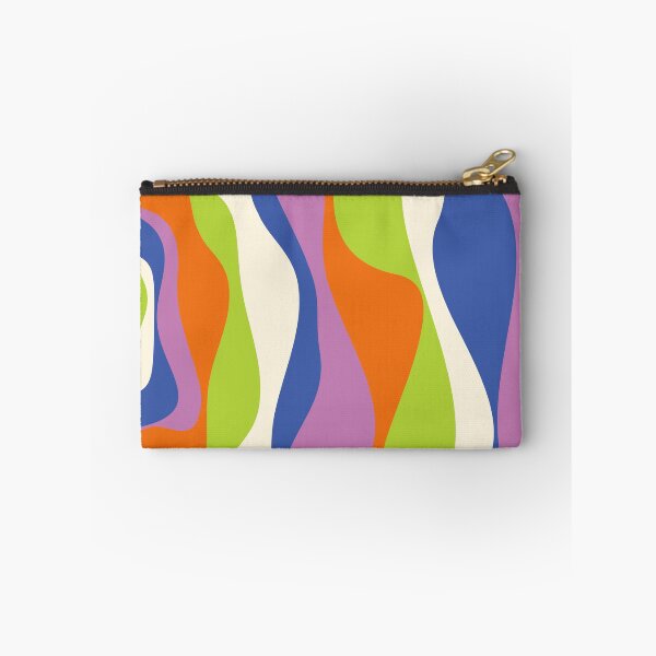 Item preview, Ebb and Flow 4 in Blue, Orange, Purple, Green and Cream designed and sold by LAEC-Shop.