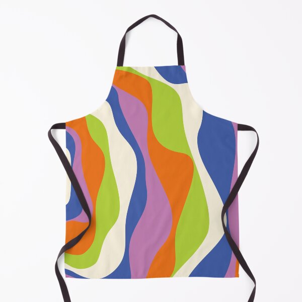 Item preview, Ebb and Flow 4 in Blue, Orange, Purple, Green and Cream designed and sold by LAEC-Shop.