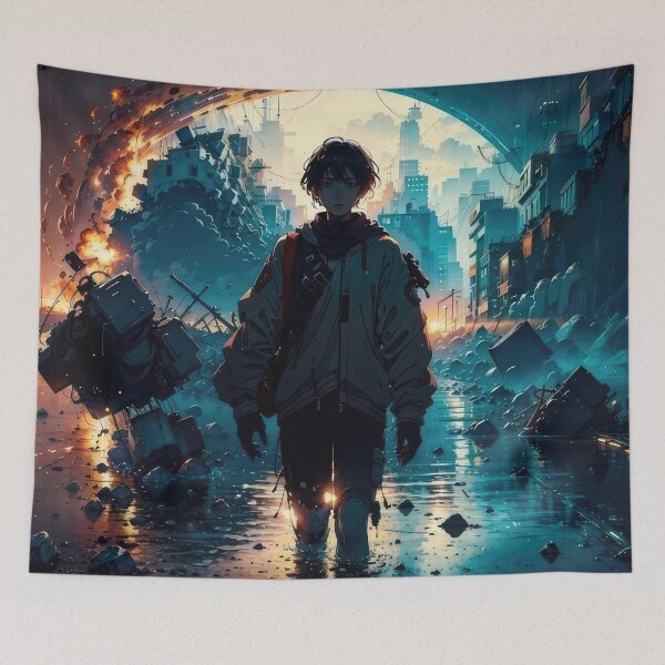 Item preview, Fantastic Cyberpunk Anime designed and sold by momosstyle.
