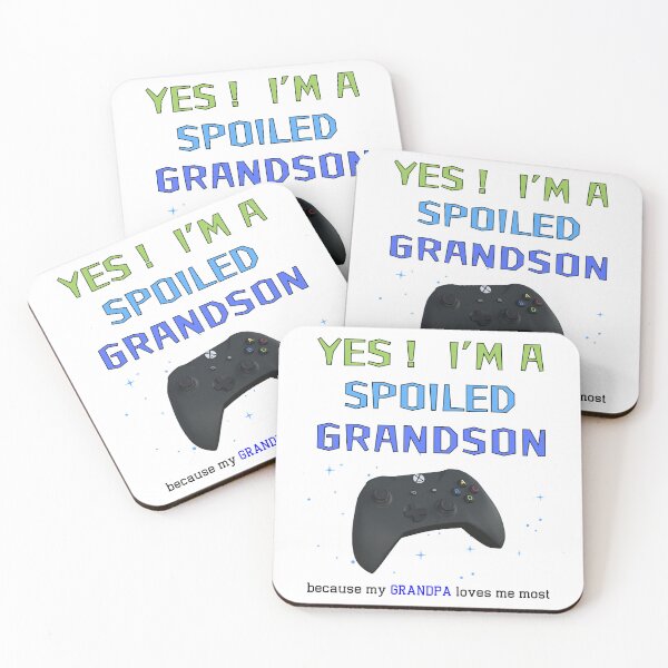 Item preview, Yes! I'm A Spoiled Grandson Spoiled Kid Essential T-shirt designed and sold by MAGness.