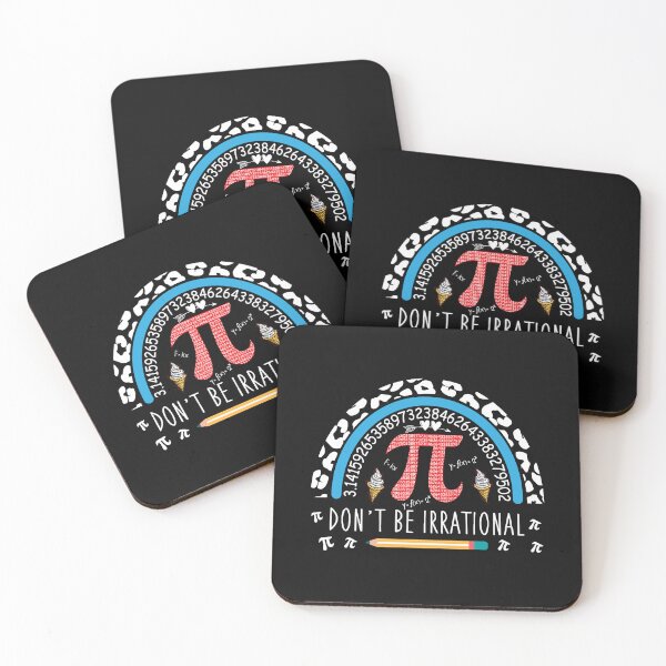 Item preview, Don't Be Irrational Retro Vintage Symbol Pi Day Math Teacher designed and sold by ArtByKatti.