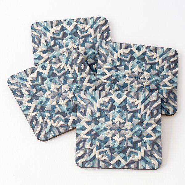 Item preview, Blue Sea Elegance: Blue and White Fabric Pattern designed and sold by Rui Fernandes.