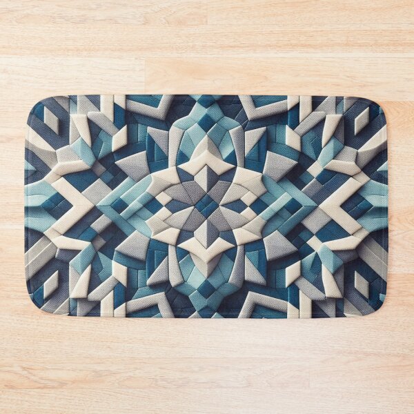 Item preview, Blue Sea Elegance: Blue and White Fabric Pattern designed and sold by Rui Fernandes.