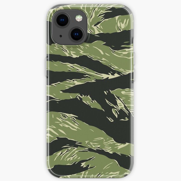 Tiger Stripe Camouflage iPhone Soft Case
