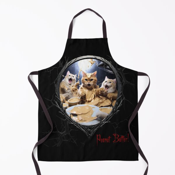 Item preview, Cats & Kittens Making A Huge Peanut Butter Mess designed and sold by FatCatStudios.