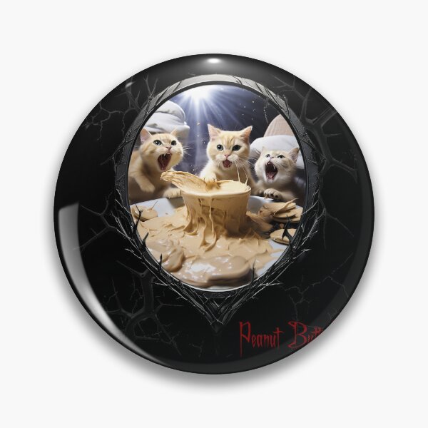 Item preview, Cats & Kittens Making A Huge Peanut Butter Mess designed and sold by FatCatStudios.
