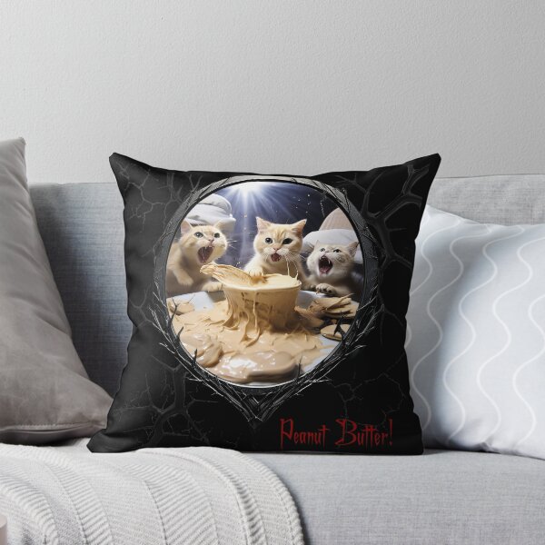Item preview, Cats & Kittens Making A Huge Peanut Butter Mess designed and sold by FatCatStudios.