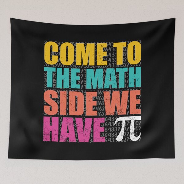 Item preview, Come to the Math Side We Have Pi, Funny Gift For Math Lover designed and sold by ArtByKatti.