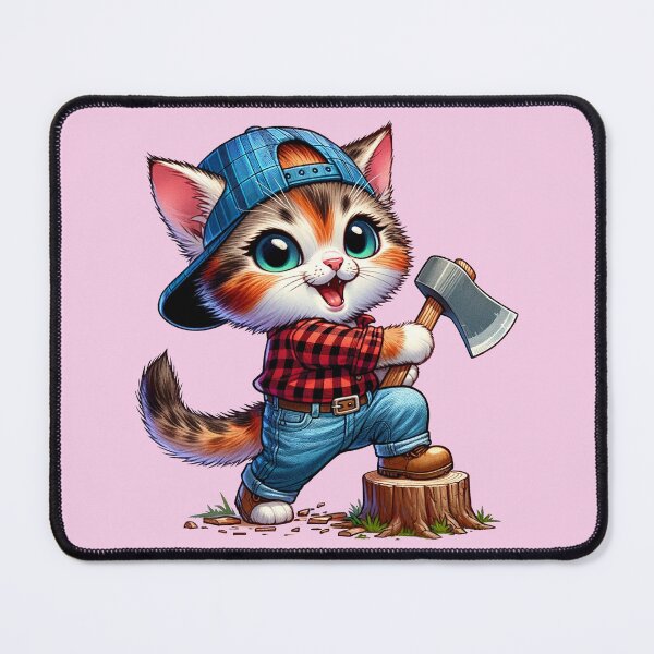 Item preview, Lumberjack Kitten designed and sold by Alphaproject.