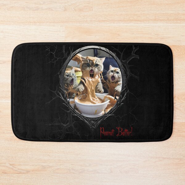 Item preview, Cats & Kittens Making A Huge Peanut Butter Mess designed and sold by FatCatStudios.