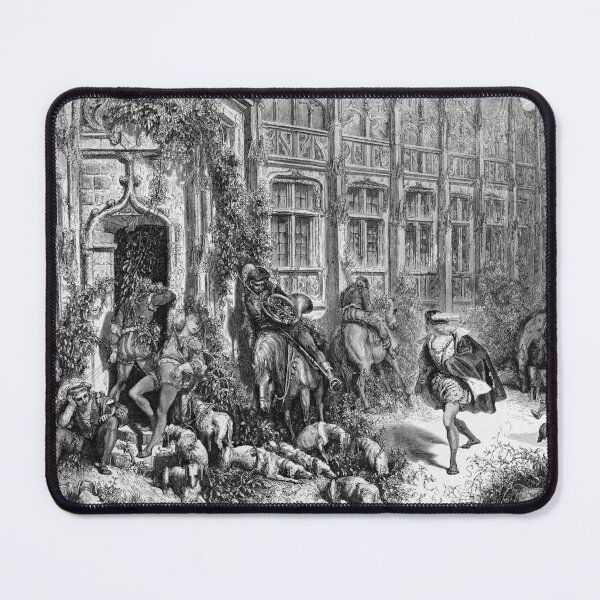 Item preview, The Sleeping Castle -Gustave Dore designed and sold by forgottenbeauty.