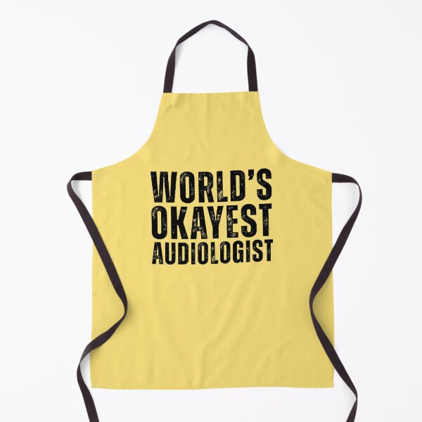 Item preview, Worlds Okayest Audiologist designed and sold by kamrankhan.