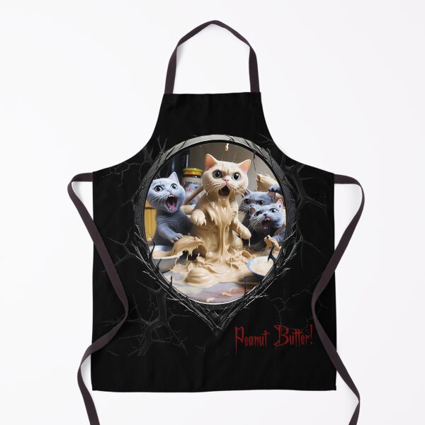 Item preview, Cats & Kittens Making A Huge Peanut Butter Mess designed and sold by FatCatStudios.