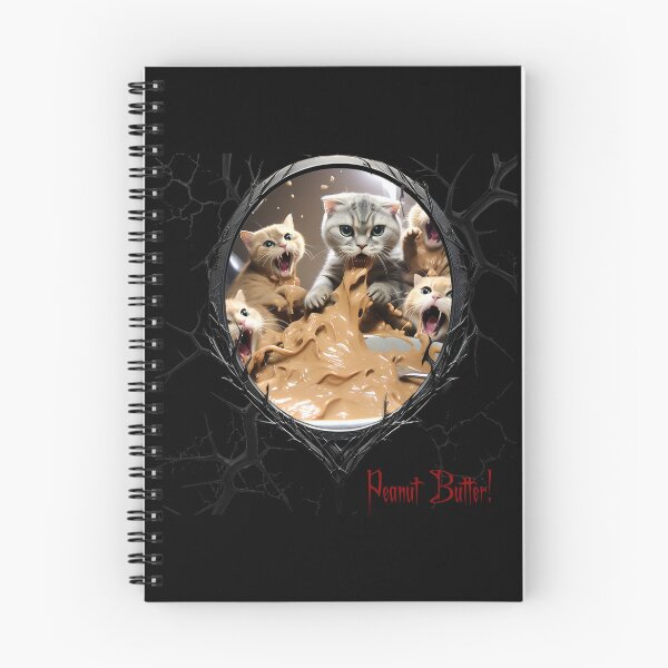 Item preview, Cats & Kittens Making A Huge Peanut Butter Mess designed and sold by FatCatStudios.