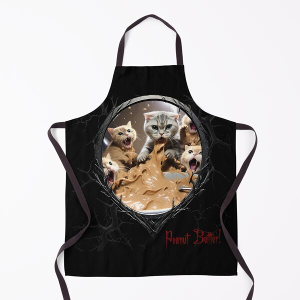 Item preview, Cats & Kittens Making A Huge Peanut Butter Mess designed and sold by FatCatStudios.