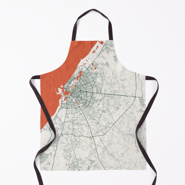 Item preview, Benghazi City Map of Libya - Bohemian designed and sold by deMAP.