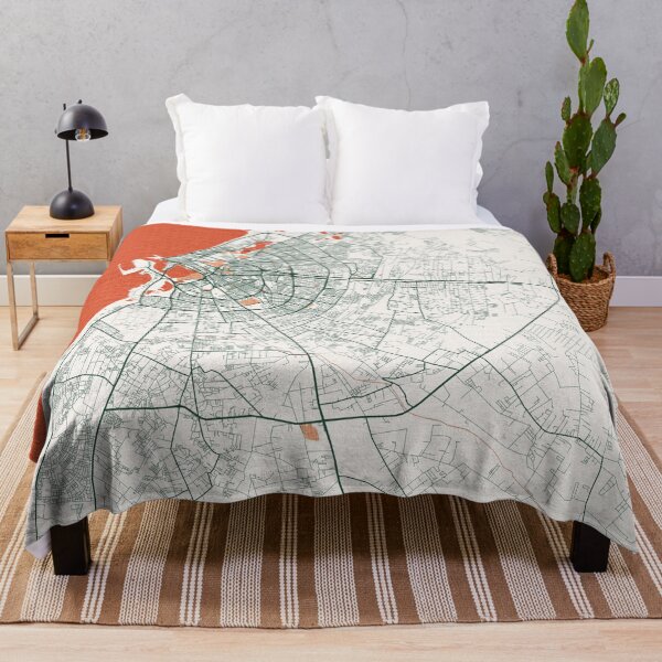 Item preview, Benghazi City Map of Libya  - Bohemian designed and sold by deMAP.