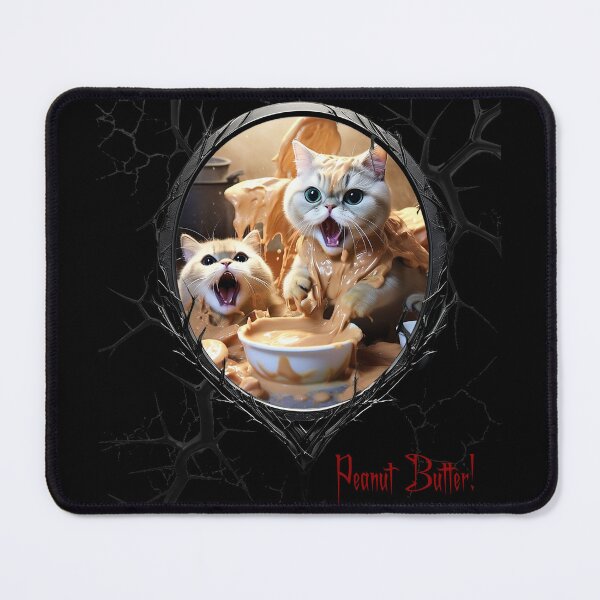 Item preview, Cats & Kittens Making A Huge Peanut Butter Mess designed and sold by FatCatStudios.