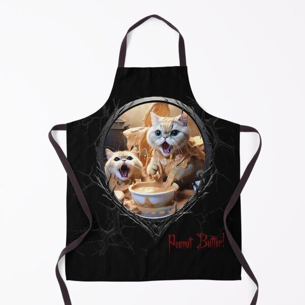 Item preview, Cats & Kittens Making A Huge Peanut Butter Mess designed and sold by FatCatStudios.