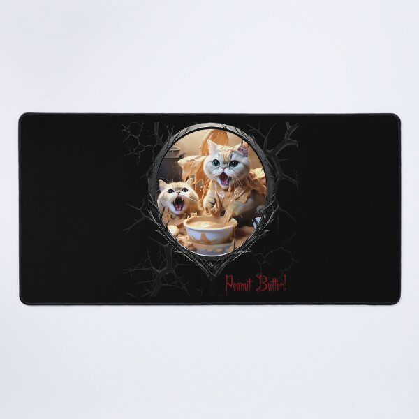 Item preview, Cats & Kittens Making A Huge Peanut Butter Mess designed and sold by FatCatStudios.