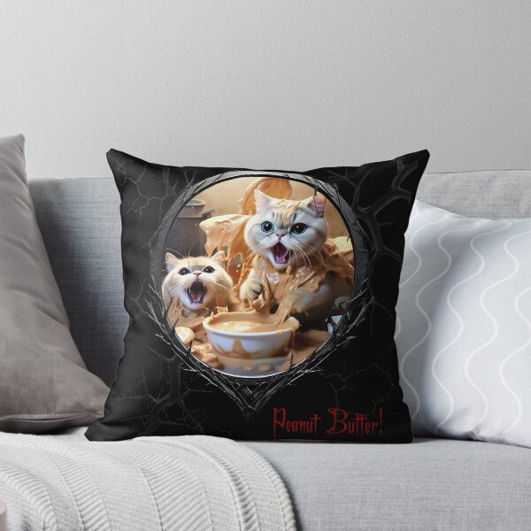 Item preview, Cats & Kittens Making A Huge Peanut Butter Mess designed and sold by FatCatStudios.