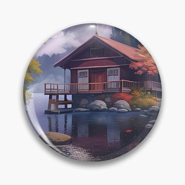 Item preview, Waterside Cabin Hideaway designed and sold by fkc666.