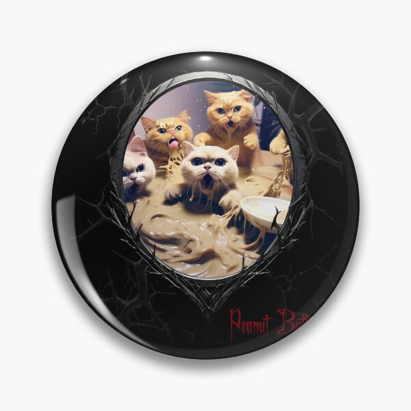 Item preview, Cats & Kittens Making A Huge Peanut Butter Mess designed and sold by FatCatStudios.