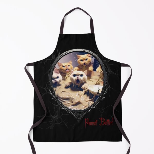 Item preview, Cats & Kittens Making A Huge Peanut Butter Mess designed and sold by FatCatStudios.