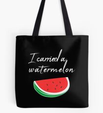I carried a Watermelon / Gift Idea Tote Bag