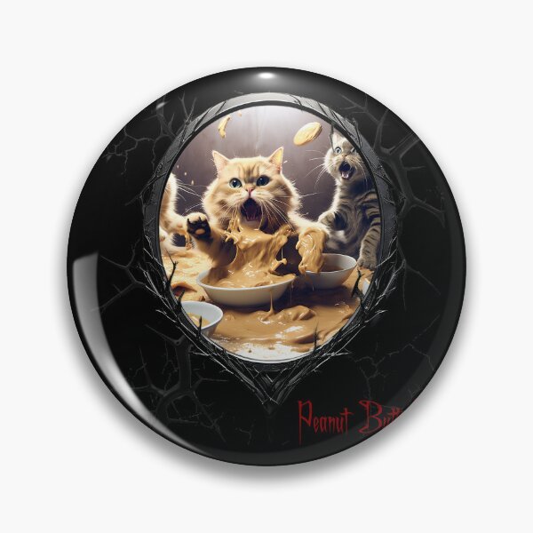 Item preview, Cats & Kittens Making A Huge Peanut Butter Mess designed and sold by FatCatStudios.