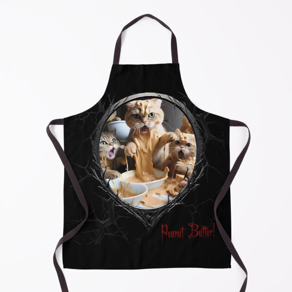 Item preview, Cats & Kittens Making A Huge Peanut Butter Mess designed and sold by FatCatStudios.