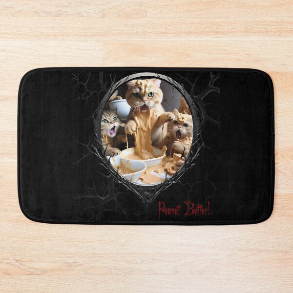 Item preview, Cats & Kittens Making A Huge Peanut Butter Mess designed and sold by FatCatStudios.