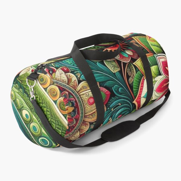 Item preview, Emerald Rouge Elegance: Green and Red Fabric Harmony designed and sold by Rui Fernandes.