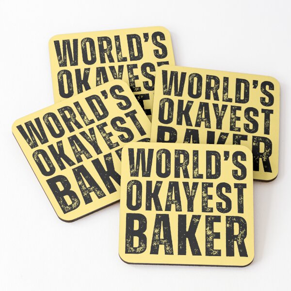Item preview, Worlds Okayest Baker designed and sold by kamrankhan.
