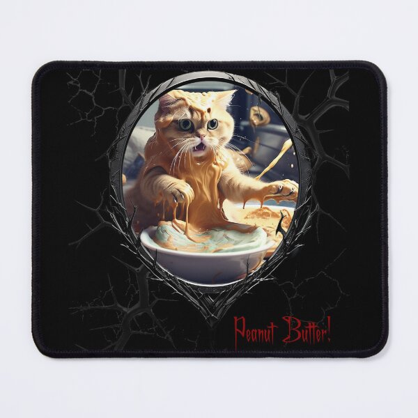 Item preview, Cats & Kittens Making A Huge Peanut Butter Mess designed and sold by FatCatStudios.