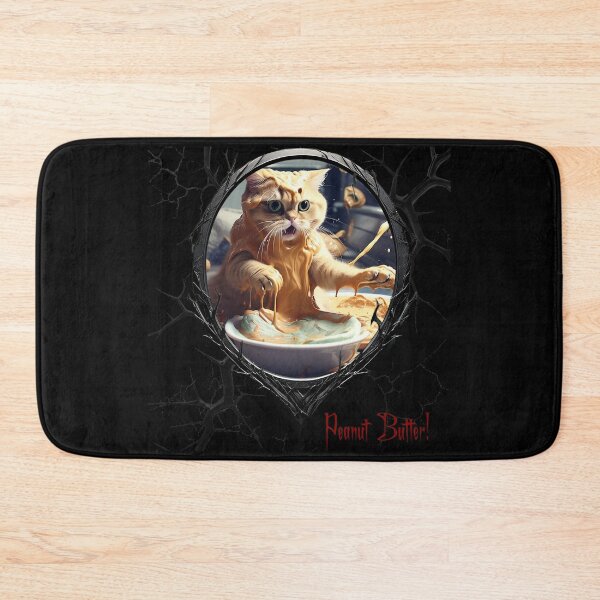 Item preview, Cats & Kittens Making A Huge Peanut Butter Mess designed and sold by FatCatStudios.