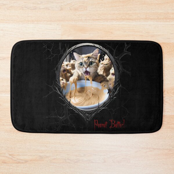 Item preview, Cats & Kittens Making A Huge Peanut Butter Mess designed and sold by FatCatStudios.